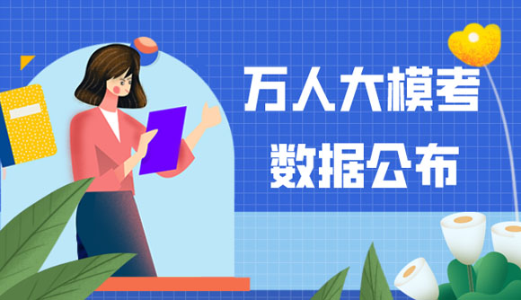 万人大模考试卷数据公布